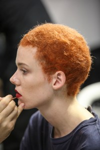 Backstage at Haider Ackermann RTW Spring 2018