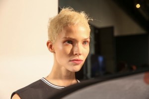 Backstage at Haider Ackermann RTW Spring 2018