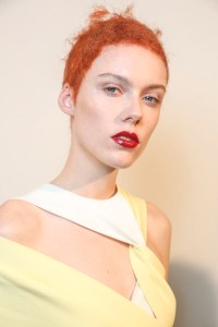 Backstage at Haider Ackermann RTW Spring 2018