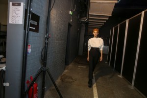 Backstage at Haider Ackermann RTW Spring 2018