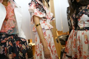 Backstage at Jill Stuart RTW Spring 2018