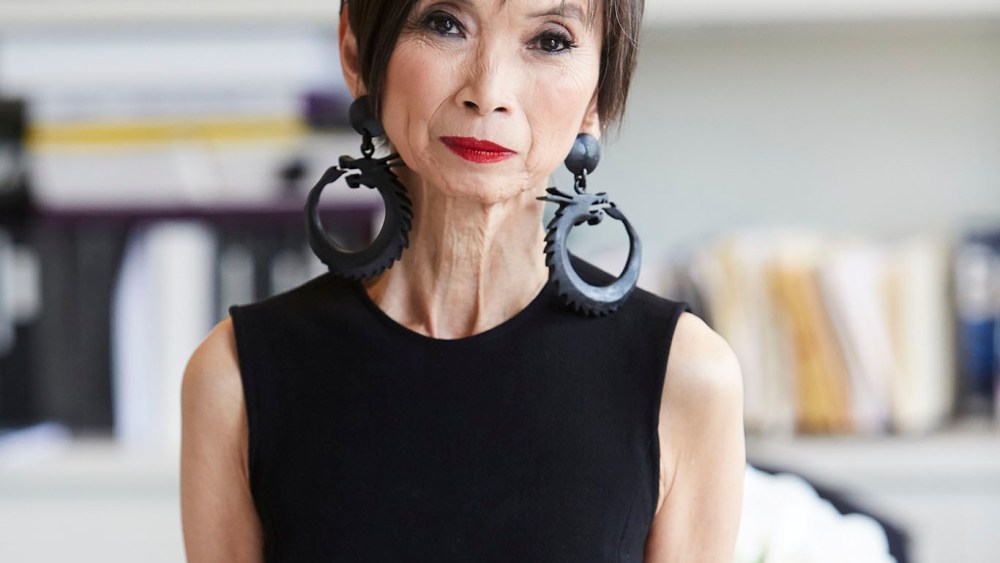 Josie Natori in her office on Madison Avenue, NYC.