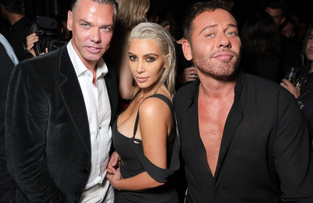 Kim Kardashian, Marcus Piggott and Mert AlasMert and Marcus book launch, Spring Summer 2018, New York Fashion Week, USA - 07 Sep 2017