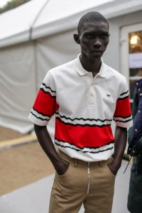 Backstage at Lacoste RTW Spring 2018