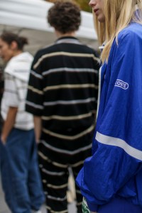 Backstage at Lacoste RTW Spring 2018