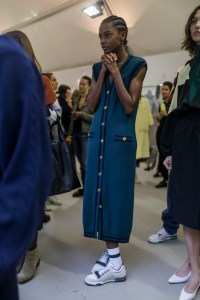Backstage at Lacoste RTW Spring 2018