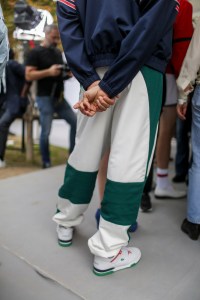 Backstage at Lacoste RTW Spring 2018