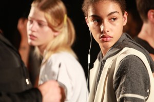 Backstage at 3.1 Phillip Lim RTW Spring 2018