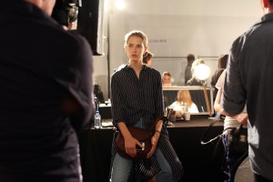 Backstage at 3.1 Phillip Lim RTW Spring 2018