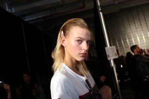 Backstage at 3.1 Phillip Lim RTW Spring 2018
