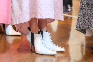 Backstage at Loewe RTW Spring 2018