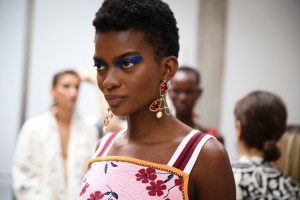 Backstage at Marni RTW Spring 2018