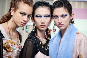 Backstage at Marni RTW Spring 2018