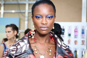 Backstage at Marni RTW Spring 2018