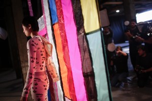 Backstage at Missoni RTW Spring 2018
