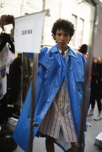 Backstage at MSGM RTW Spring 2018