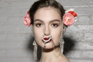 Backstage at Naeem Khan RTW Spring 2018