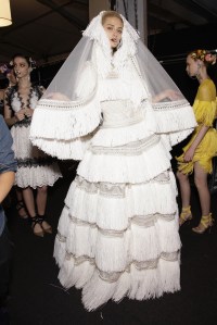 Backstage at Naeem Khan RTW Spring 2018