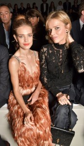 Natalia Vodianova and Eva Herzigova