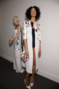 Backstage at Oscar de la Renta RTW Spring 2018