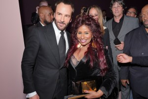 Tom Ford and Chaka Khan