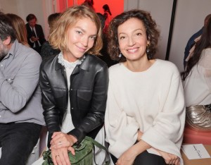 Arizona Muse and Audrey Azoulay