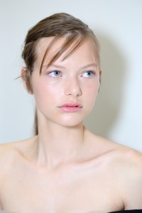 Backstage at Prada RTW Spring 2018