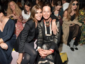 Carine Roitfeld in the front rowPrada show, Front Row, Spring Summer 2018, Milan Fashion Week, Italy - 21 Sep 2017