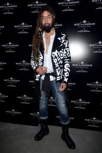 Ty HunterMoet & Chandon by Public School launch celebration, Fulton Market, New York, USA - 10 Sep 2017
