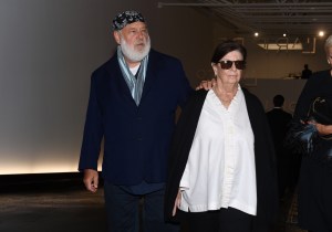 Bruce Weber and Nan BushRalph Lauren show, Arrivals, Spring Summer 2018, New York Fashion Week, USA - 12 Sep 2017
