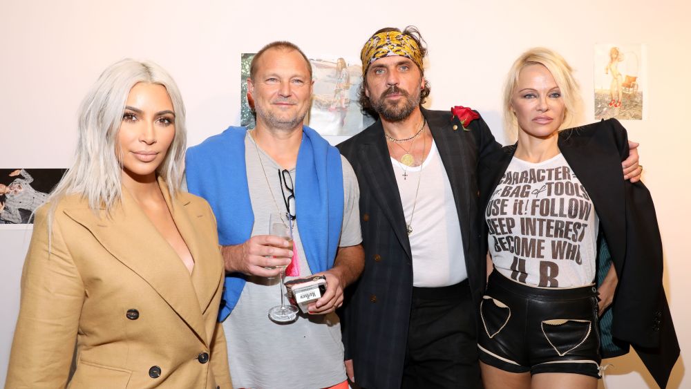 Kim Kardashian West, Juergen Teller, Andreas Kronthaler and Pamela AndersonVivienne Westwood x Juergen Teller exhibition opening, Spring Summer 2018, New York Fashion Week, USA - 06 Sep 2017