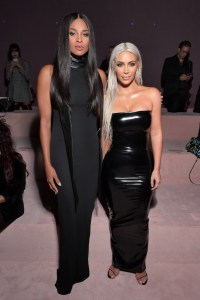Ciara and Kim Kardashian in the front rowTom Ford show, Front Row, Spring Summer 2018, New York Fashion Week, USA - 06 Sep 2017