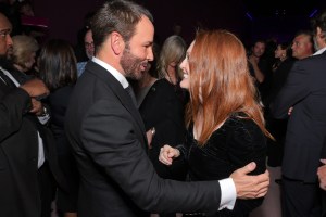 Tom Ford and Julianne Moore