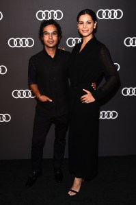Kunal Nayyar and Neha KapurAudi Emmy Party, Arrivals, Los Angeles, USA - 14 Sep 2017