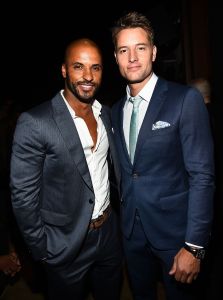 Ricky Whittle and Justin Hartley
Audi Emmy Party, Inside, Los Angeles, USA - 14 Sep 2017