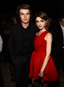 Joe Keery and Natalia DyerAudi Emmy Party, Inside, Los Angeles, USA - 14 Sep 2017