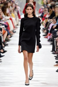 Kaia Gerber on the catwalkValentino show, Runway, Spring Summer 2018, Paris Fashion Week, France - 01 Oct 2017