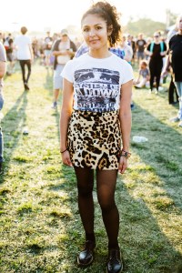 Street style at Riot Fest 2017.