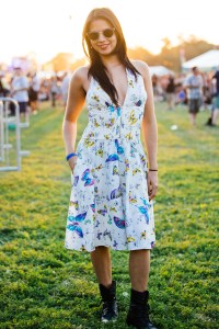 Street style at Riot Fest 2017.