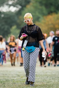 Street style at Riot Fest 2017.