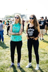 Street style at Riot Fest 2017.
