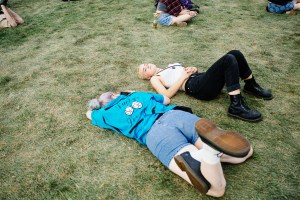 Street style at Riot Fest 2017.