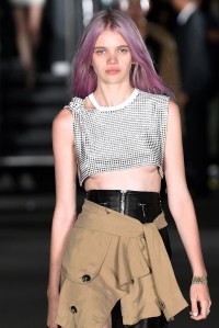 Stella Lucia on the catwalkAlexander Wang show, Runway, Spring Summer 2018, New York Fashion Week, USA - 09 Sep 2017