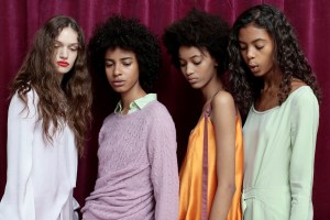 Models backstage Sies Marjan show, Backstage, Spring Summer 2018, New York Fashion Week, USA - 10 Sep 2017
