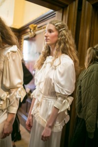 Backstage at Simone Rocha RTW Spring 2018