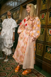 Backstage at Simone Rocha RTW Spring 2018