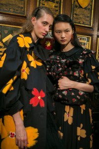 Backstage at Simone Rocha RTW Spring 2018