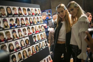 Backstage at Tommy Hilfiger RTW Fall 2017
