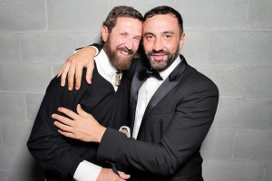 Stefano Pilati and Riccardo Tisci