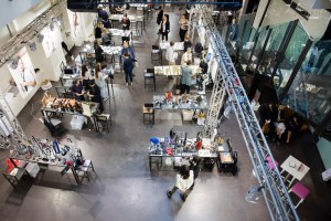 MILAN, ITALY - SEPTEMBER 25:  General view of White Women's Collections + accessories SS 18 fair on September 25, 2017 in Milan, Italy.  (Photo by Sebastian Reuter/Getty Images for White)